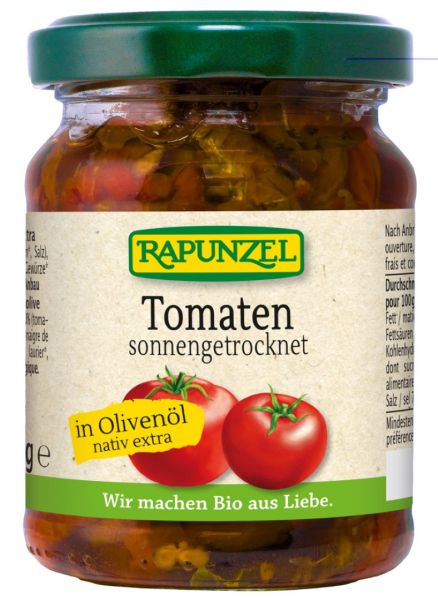 Tomaten getrocknet in Olivenöl