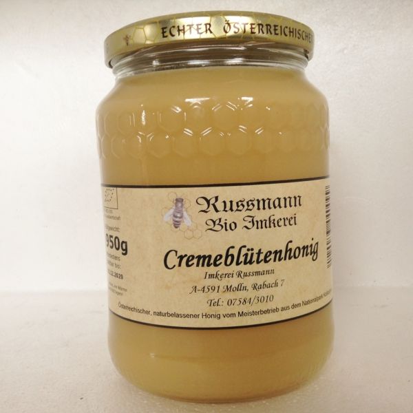 Cremeblütenhonig