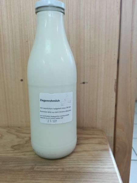 Ziegenrohmilch Kürnberg (+ Pfand € 1,00)
