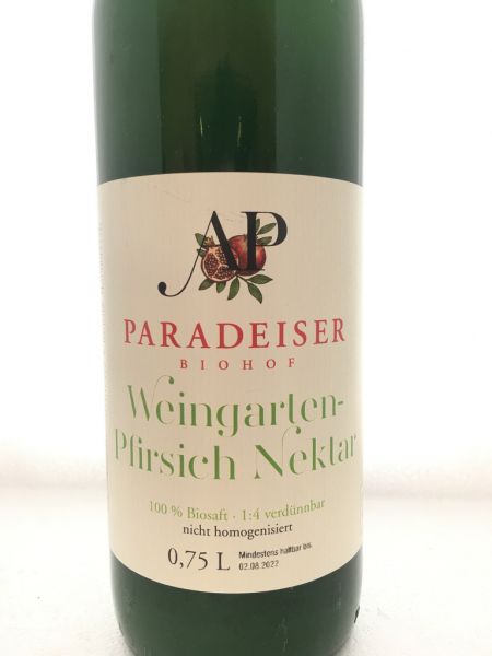 Weingartenpfirsich Nektar (+ Pfand € 0,50)