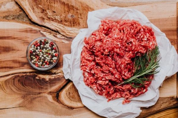 Burger Patties vom Rind, 4. Stk. tiefgekühlt (€ 29,00/kg)