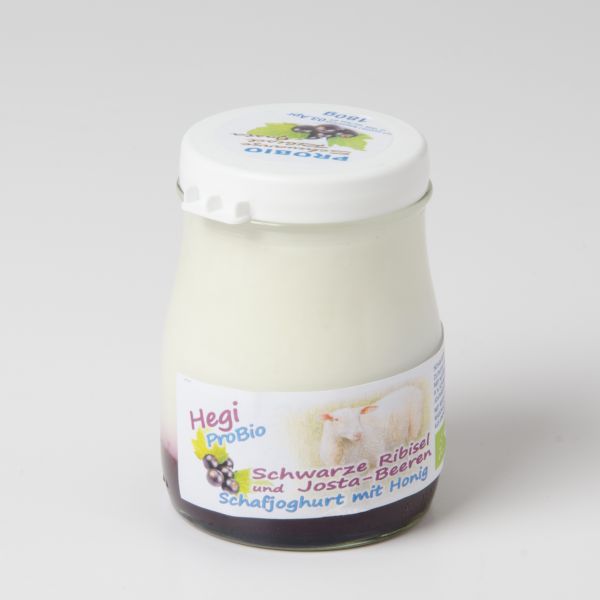 Hegi Schafjoghurt probio - Schwarze Ribisel-Jostabeere (+ Pfand € 0,40)