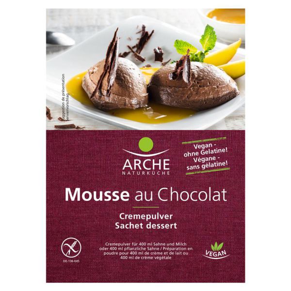 Mousse au Chocolat Cremepulver vegan