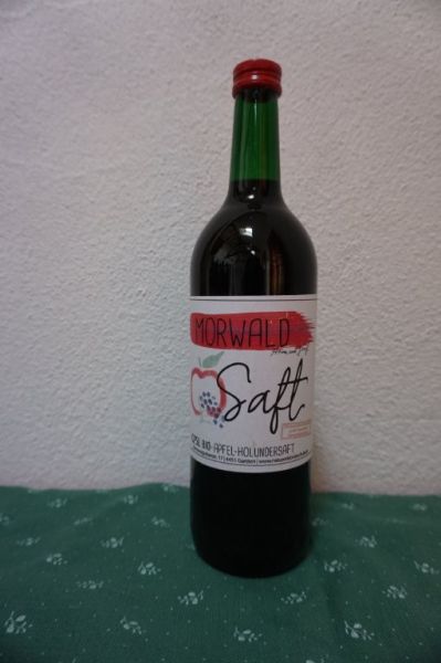 Apfel-Holundersaft (+ Pfand € 0,50)