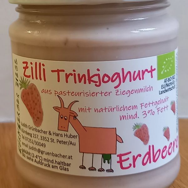 Trinkjoghurt - Zilli Erdbeere (+ Pfand € 0,50)