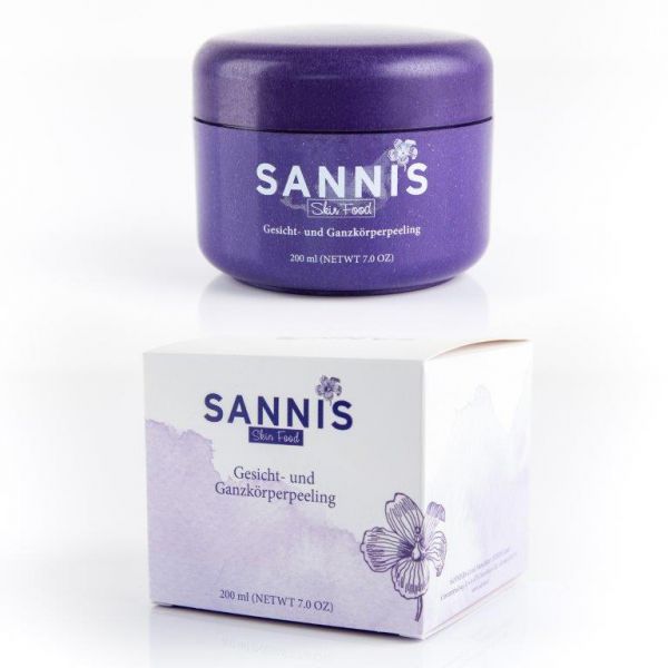 SANNIS Skin Food Ganzkörper-Peeling - Einführungspreis