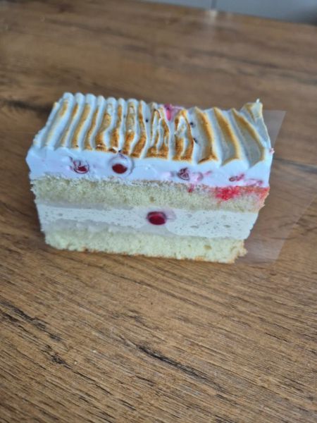 Ribiselschaum Schnitte