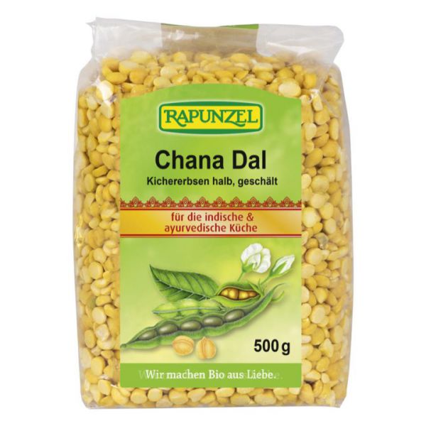 Chana Dal - Kichererbsen halb geschält