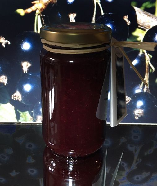 Schwarze Johannisbeer-Fruchtaufstrich (+ Pfand € 0,50)