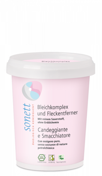 Bleichkomplex u. Fleckenentferner