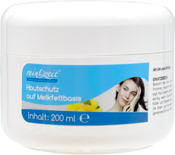 Hautschutz auf Melkfettbasis