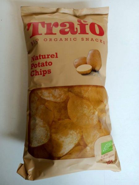 Kartoffelchips natural gesalzen