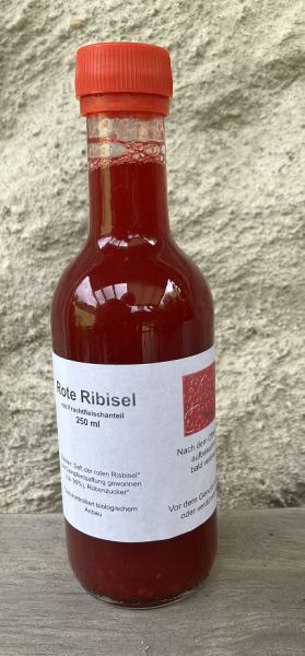 Rote Ribiselsaft (+ Pfand € 0,50)