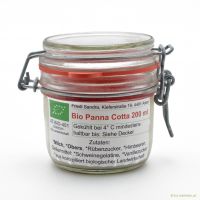 Panna Cotta im Glas (+ Pfand € 1,50) Panna Cotta im Glas (+ Pfand € 1,50)