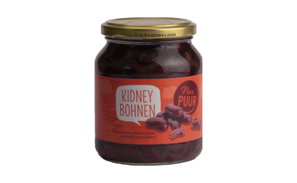 Kidney Bohnen im Glas (Nur Puur)