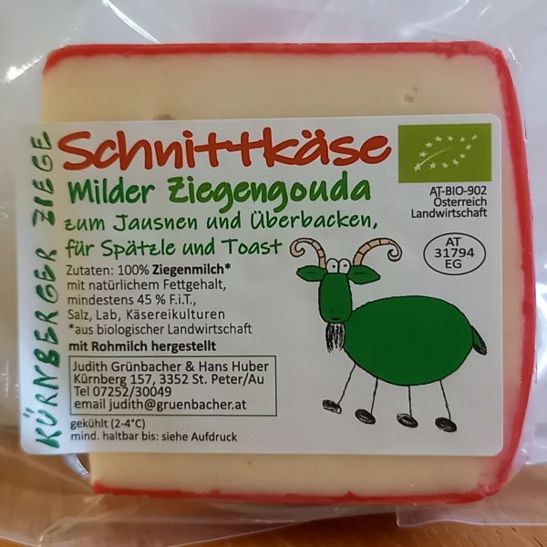 Schnittkäse Ziegenkäse (26,90 €/kg)