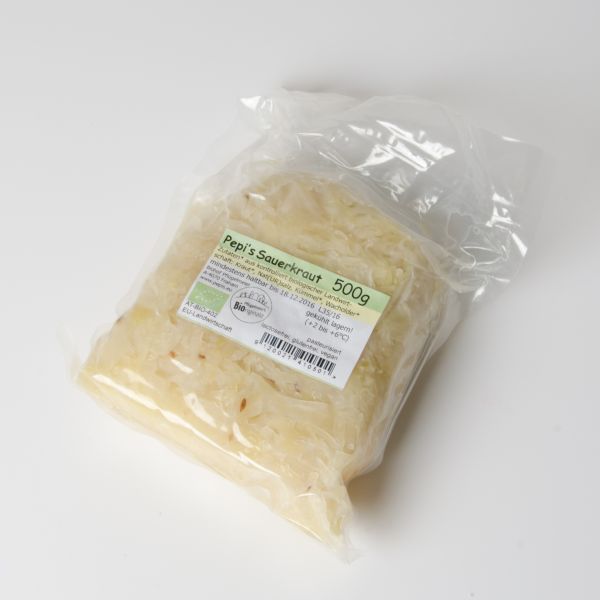 Sauerkraut pasteurisiert in vac-pack