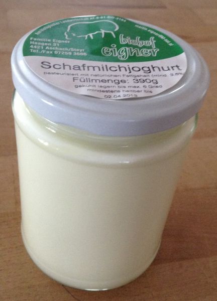 Schafmilchjoghurt natur (+ Pfand € 0,40)