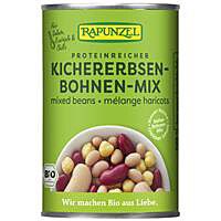 Kichererbsen-Bohnen-Mix proteinreich