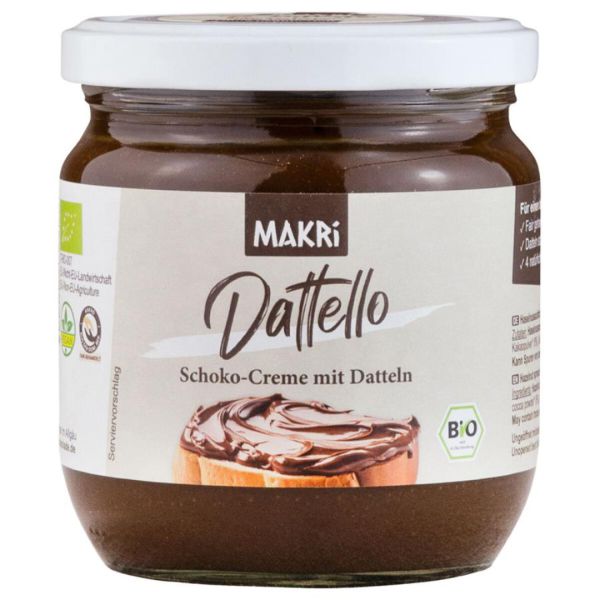 Dattello - Schoko-Haselnusscreme mit Datteln gesüßt