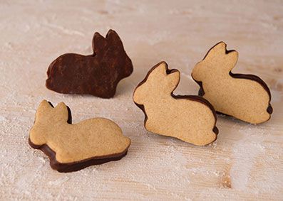 Dinkel Schoko Osterhaserl