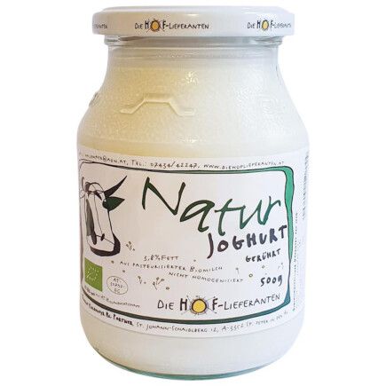 Naturjoghurt GERÜHRT (+ Pfand € 0,50)