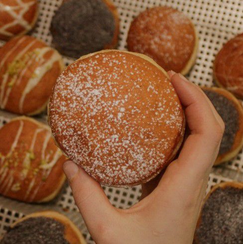 Dinkel Krapfen mit Marille