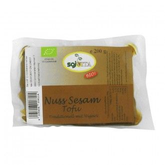 Nuss-Sesam Tofu geräuchert