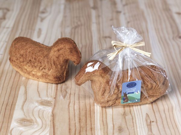 Dinkel Osterlamm, foliert