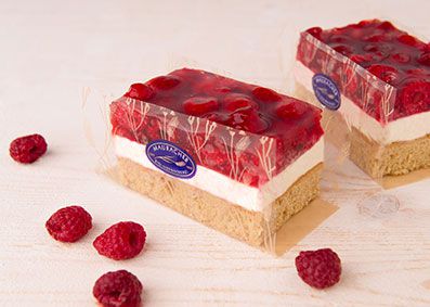 Dinkel Himbeerkuchen Vollkorn 4 Stück