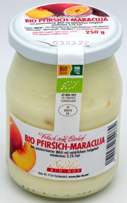 Joghurt Pfirsich-Maracuja