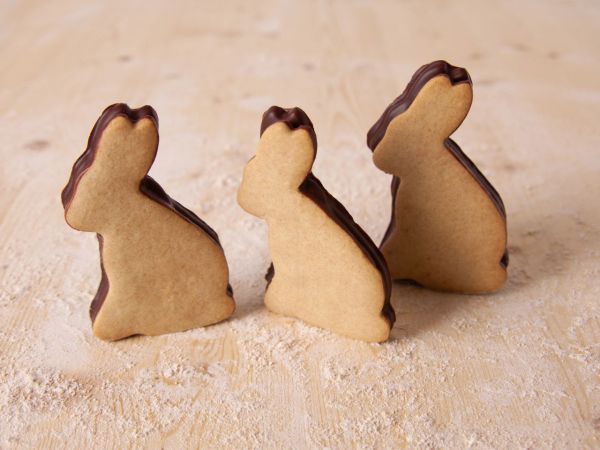 Dinkel Osterhase vegan