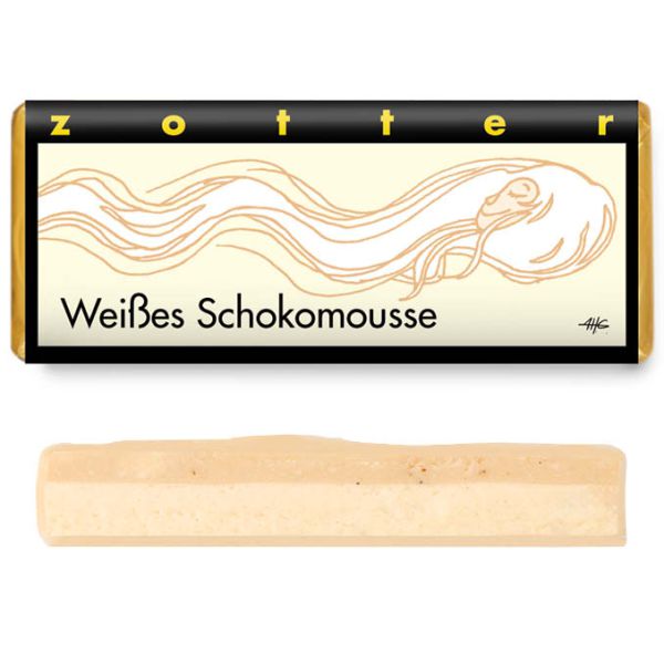 Zotter Schokolade - Weißes Schokomousse
