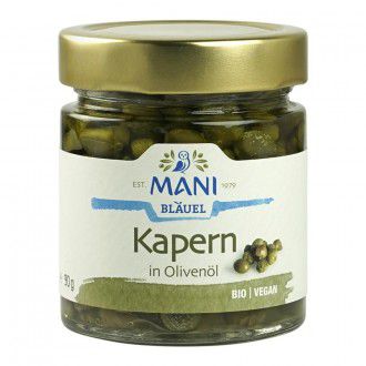 Kapern grün in Olivenöl