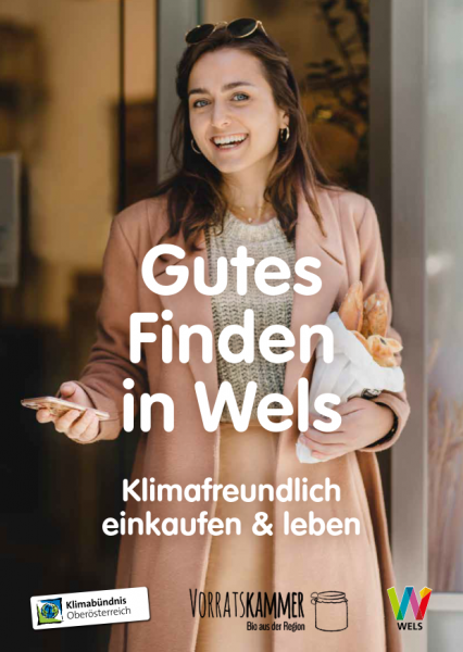 Broschüre "Gutes Finden in Wels & Umgebung"