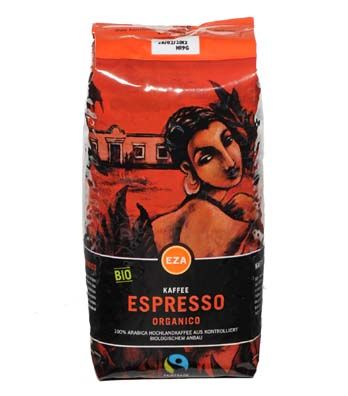 Kaffee Organico Espresso, ganze Bohne 1kg