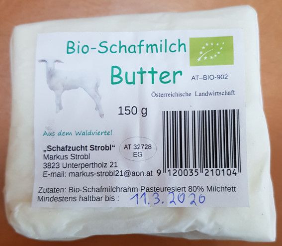 Schafmilchbutter