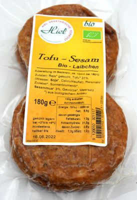 Tofu-Sesam Laibchen