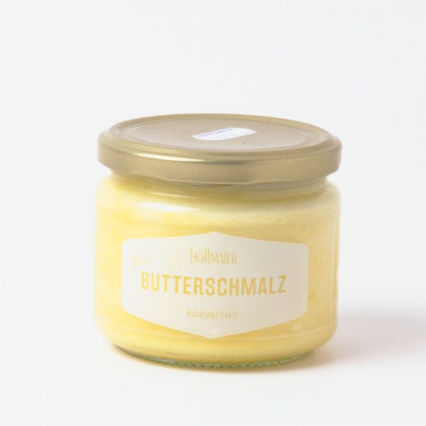 Butterschmalz, im Glas