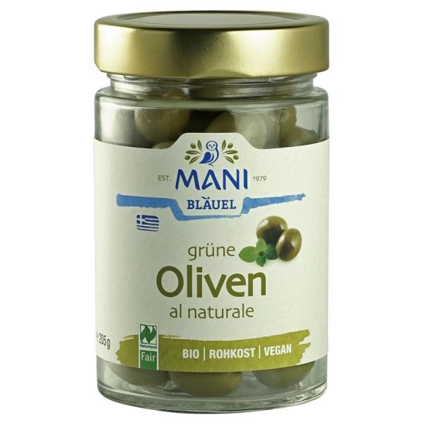 Oliven grün "al naturale"