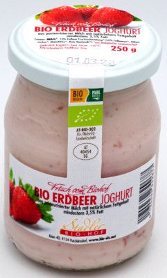 Joghurt Erdbeer