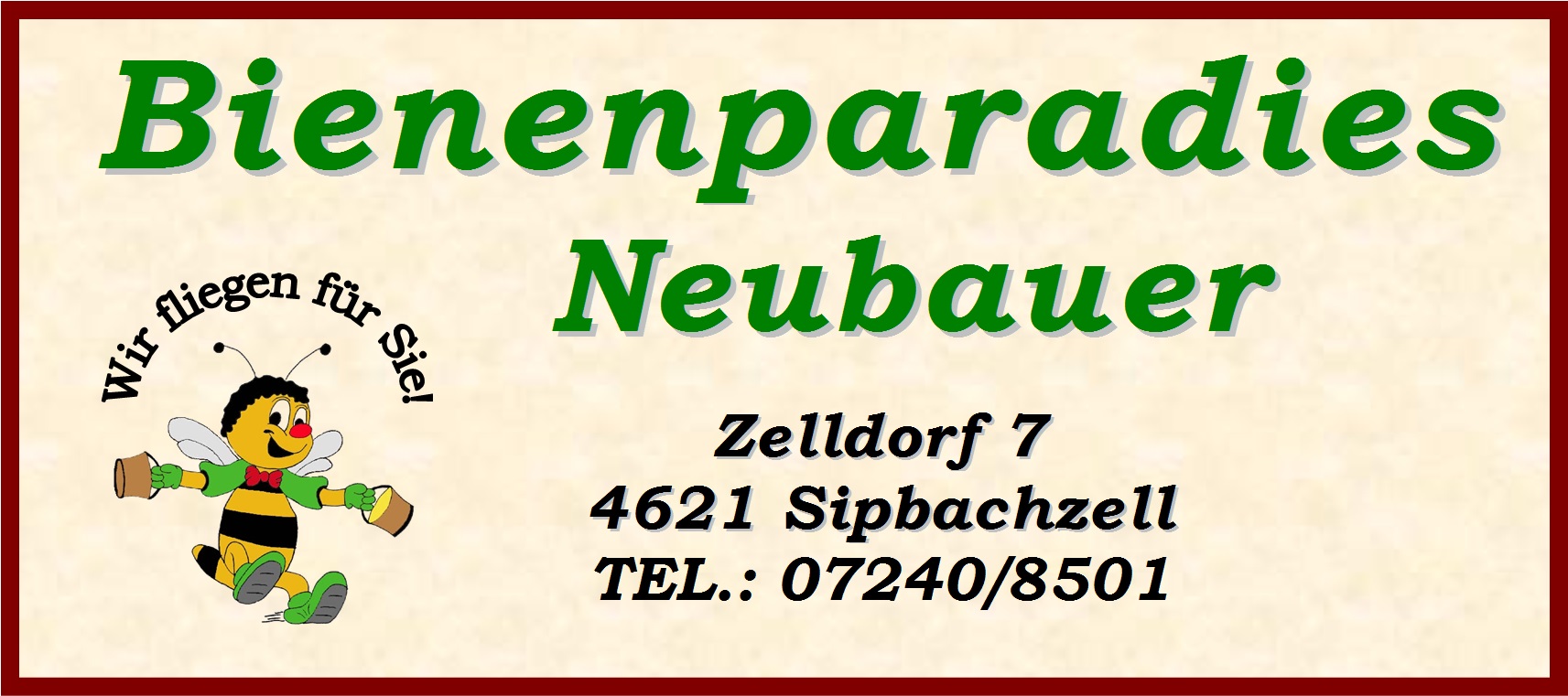 Neubauer, Bienenparadies