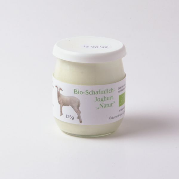 Schafjoghurt natur, pasteurisiert